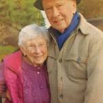 Jean Ernst and prolific island artist Art Hansen. (Courtesy Photo)