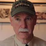 This screen shot from the documentary shows Chris Gaynor talking about his experiences during the war. (Courtesy Photo)