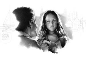 Island artist exhibits drawings for a new children’s book