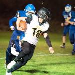 Scrappy Pirate football team records season’s first win