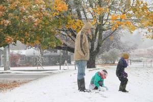 PHOTOS: Early season snow falls on Vashon