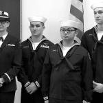 VHS Naval Sea Cadets pass inspection