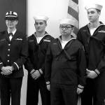 VHS Naval Sea Cadets pass inspection