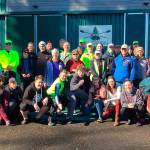 Juniors, masters compete in annual scrimmage