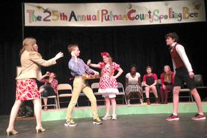 Musical comedy engages audience members, literally