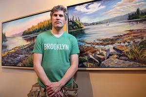 Island artist comes home to painting