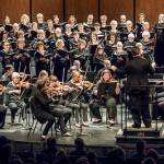 The Vashon Island Chorale performs during a December concert. (Shelly Hanna Photo)