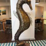 Courtesy Photo                                David Erues sculpture, Seahorse.