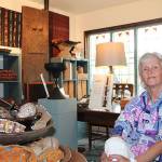 Paul Rowley/Staff Photo                                Susi Johnston at Aspidistra in Vashon Village.