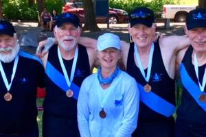 Rowing Club’s Masters’ event a weekend of all-out fun