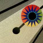 Detail from Jasons Mission to Mars, a quilt made by Cindy Sheehan. For more information about the Vashon Island Quilt Guild, go to vashonislandquiltguild.net (Georgia Galus Photo).