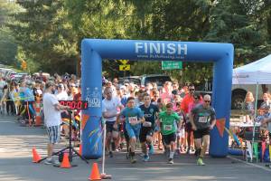 Large turnout for this year’s Burby run on new course