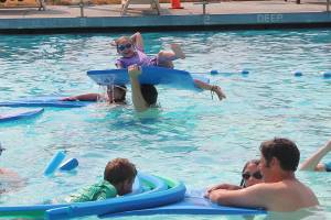 Vashon Pool is busy, making changes this summer