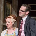 Marshall and Stephanie Murray, a husband and wife acting team, play leading roles in Drama Docks current production of Noises Off! (<strong></strong>John de Groen Photo).
