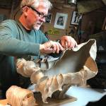 Jon-Eric Schafer is the co-curator of a group show of work by island ceramic artists that opens Aug. 10 at Vashon Center for the Arts as part of Vashon Summer Arts Fest (Courtesy Photo).