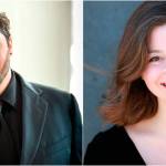 Tenor Anthony Kalil (left), who will sing the role of Rodolfo in La Bohème, is returning to the Vashon Opera after his 2012 performance of Lensky in Vashon Operas Eugene Onegin. Alexa Jarvis (right) will make her Vashon Opera debut as Mimi in La Bohème (Courtesy Photos).