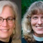 Sarah Rubin, the new part-time rabbi of the Havurah, left, and Sarah Colvin, the new part-time rector of the Episcopal Church of the Holy Spirit (Courtesy Photos).
