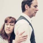 Maria Glanz and David Mielke rehearse Williams one-act play, I Cant Imagine Tomorrow, directed by L. Zane Jones (Peter Serko Photo).