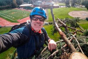 Experts relocate osprey nest near VHS field