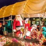 Santa Claus comes to town