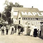 Cove Dock and Store in the early 1900s (Vashon-Maury Island Heritage Association Photo).