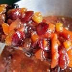 Great fruit makes for a great fruitcake: dried apricots, cranberries, blueberries, golden raisins, homemade orange peel, and sour cherries (Tom Conway Photo).