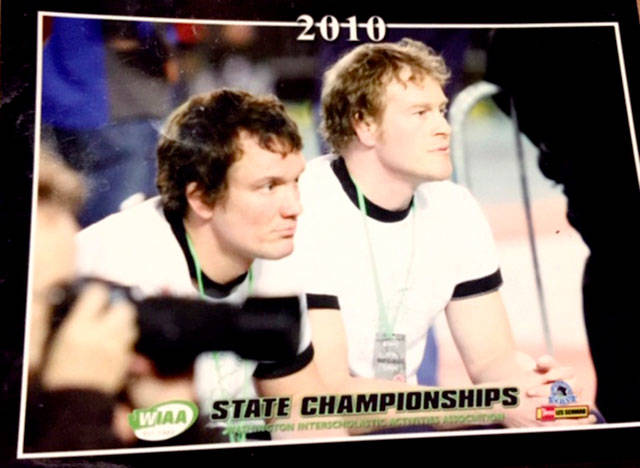 The brothers coaching at State in 2010. (Courtesy photo)