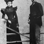 Gertrude Wiman and her husband Chance Wiman in the 1890s (Courtesy Photo).