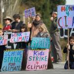 Jason Jones Photo                                A group students and adults gather at Center on Friday as part of the international School Strike for Climate Action. Students around the world participated in the event.                                 Students and adults gather at Vashon Center on Friday as part of the international School Strike for Climate Action. Students around the world participated in the event (Jason Jones Photo).
