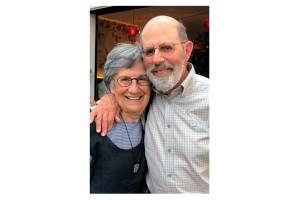 Mike and Gerry Feinstein wrote the adaptation of Brian Doyles work, inspired by a lecture they arranged for Vashons Arts Humanities lecture series (Harry Connolly Photo).