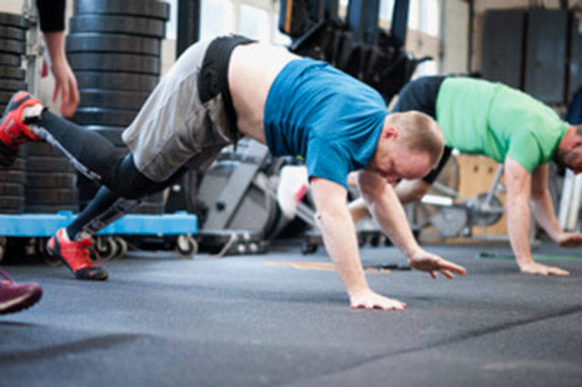 All in a days workout … (Brian Lee photo)