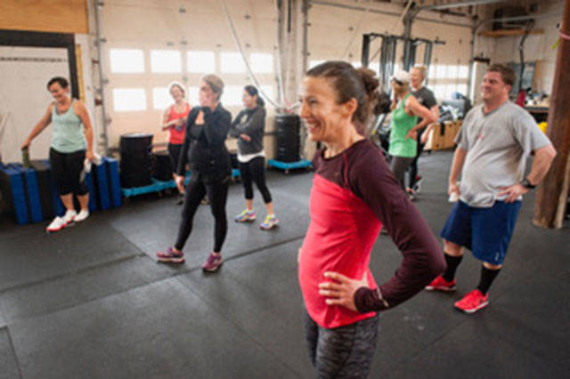 Only 100 pull ups? Vashon CrossFitters will take on the Murph this Memorial Day. (Brian Lee Photo)