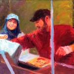 Luminous portraits tell a story of hardship and hope