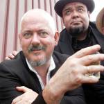 Jon Langford (center) will bring his brand of high-octane punk/alt-country to Snapdragon on June 8 (Courtesy Photo).