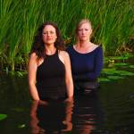 Beth Wood and Ara Lee James bring their duo act, Stand and Sway, to a show at 7:30 p.m. Friday, June 14, at Vashon Center for the Arts (Mary Beth Camp Photo).