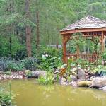 Javier Sotelos garden, developed over the course of 25 years, features four interconnected ponds and an explosion of color from hundreds of flowering plants (Courtesy Photo).