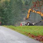 File Photo                                ICON Materials begins to remove the stockpiled asphalt millings from the Mileta Pit in November.