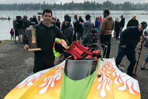 Hydroplane tradition sees old, new racers on water