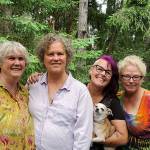 (From left to right) Susan Pitiger, Nancy Eister, Sarah St. Germaine and Ava Apple (Courtesy Photo).