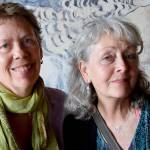 Islanders Rondi Lightmark and Susan McCabe (Andy James Photo).