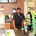 Vinny Kumar said he is grateful for islanders support of his sandwich shop (Susan Riemer Photo).