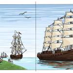 An illustration from Susan Wolfs new childrens book, P.S. Boats, Around Puget Sound, which will have a reading at 4 p.m. Thursday, Oct. 3, at the Vashon Library (Courtesy Photo).