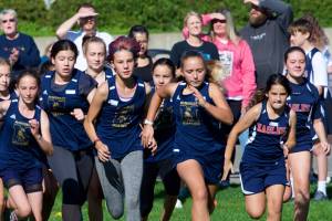 Mustang girls, boys finish third out of 7 teams