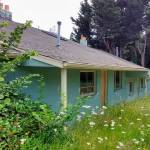 The existing building at the corner of SW 188th Street and Vashon Highway (Paul Rowley/Staff Photo).