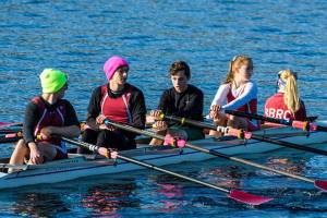 Burton Beach rowers take on Lake Union