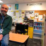 Cornelius Lopez has been teaching for 45 years at McMurray Middle School (Kate Dowling/Staff Photo).