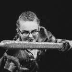 Lucy Rogers in She Kills Monsters, now playing at Open Space for Arts & Community (Lisa Work Photo).