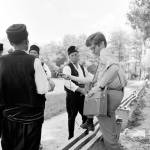 Martin Koenig, recording musicians at a folk festival in Bulgaria, in 1967 (Martin Koenig Photo).