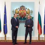 At the launch of an exhibition of his work and launch of his new book, Martin Koenig received the honorary medal of the president of the Republic of Bulgaria, Roumen Radev (Martin Koenig Photo).