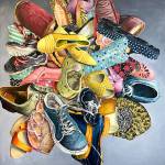 Robert Passigs Damn! They take everything from you will be in a duo show of his work, with Bill Jarcho, at VALISE Gallery (Courtesy Photo).